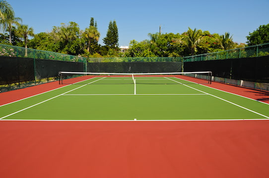 vallas metálicas para pista de tenis